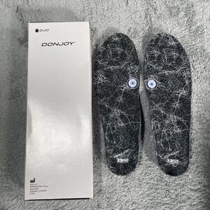 NEW DonJoy Arch Rival Orthotic Shoe Inserts Size D insoles Men's (9.5-11) W/ Box